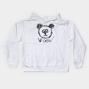 Comic panda Kids Hoodie